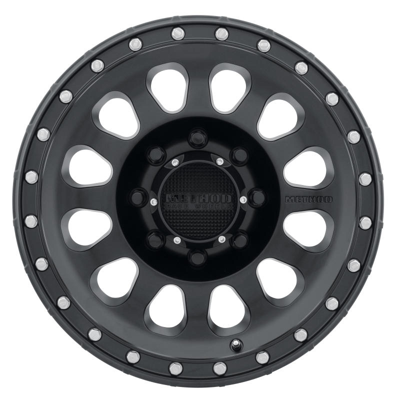 MR315 18x9 +18mm Offset 8x180 130.81mm CB Matte Black Wheel - Click Image to Close