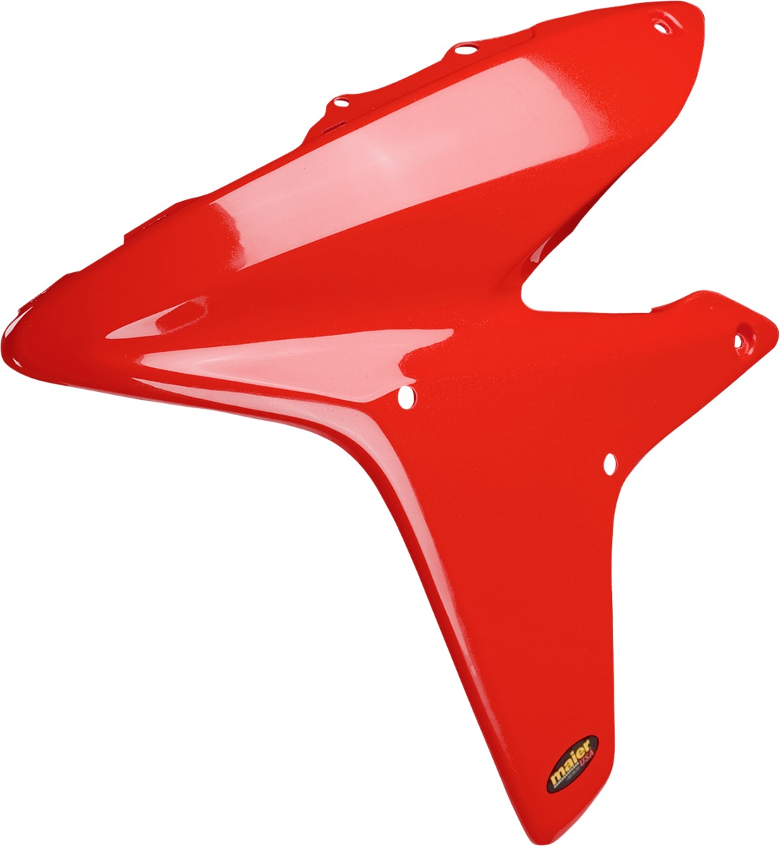 Left & Right Air Scoops Fighting Red - For 06-14 Honda TRX450ER/R - Click Image to Close