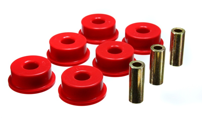 10 Chevy Camaro Red Rear Differential Carrier Bushing Set - Click Image to Close