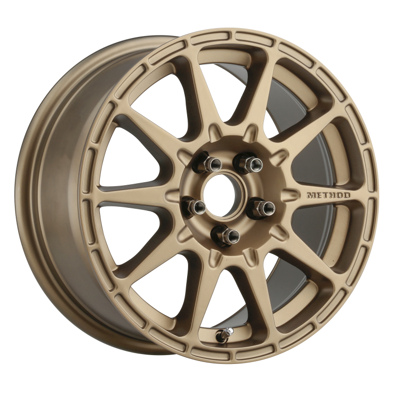 MR501 VT-SPEC 2 15x7 +48mm Offset 5x100 56.1mm CB Method Bronze Wheel - Click Image to Close