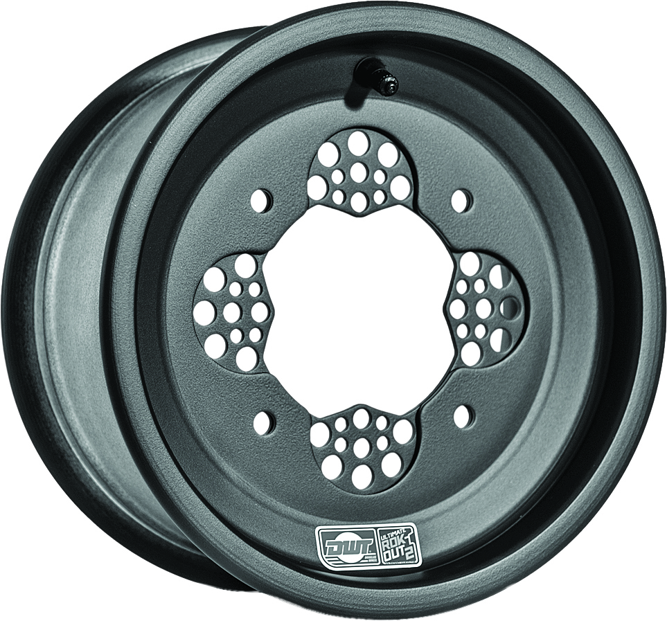 Jr Rok-Out 2 Front Wheel 10X5 4/156 3+2 0.125 Thick - Click Image to Close