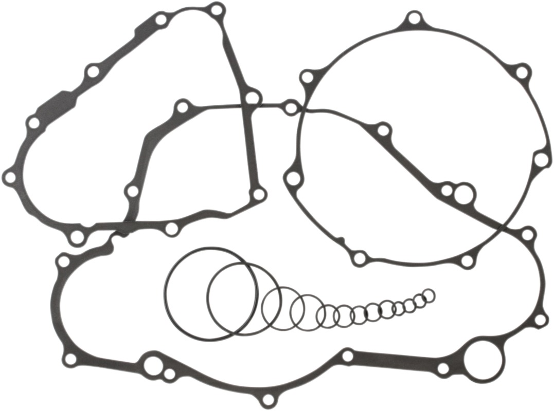 Cometic Bottom End Gasket Kit w/o Crank Seals Fits 04-08 Yamaha YFZ450 - Click Image to Close