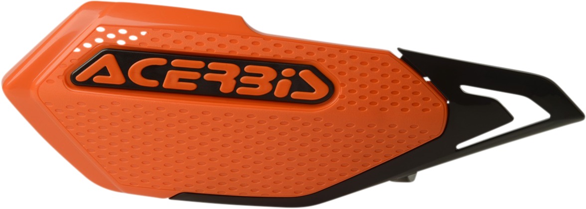 X-Elite Handguards - Orange & Black - For Minicross/ E-Bike/ MTB - Click Image to Close