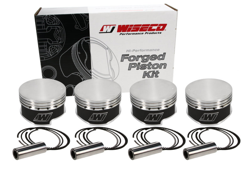 Wiseco 77.5mm Turbo Piston Kit 8.5:1 Compression Fits Mini Cooper 2002-2005 - Click Image to Close