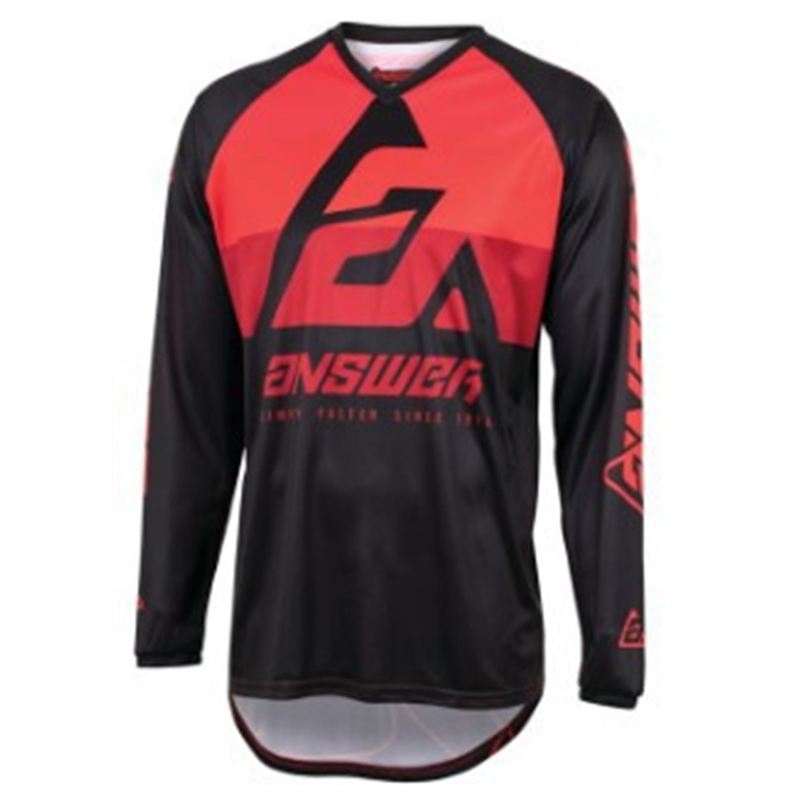 Answer 23 Syncron CC Jersey Red/Black Youth - XS - Click Image to Close