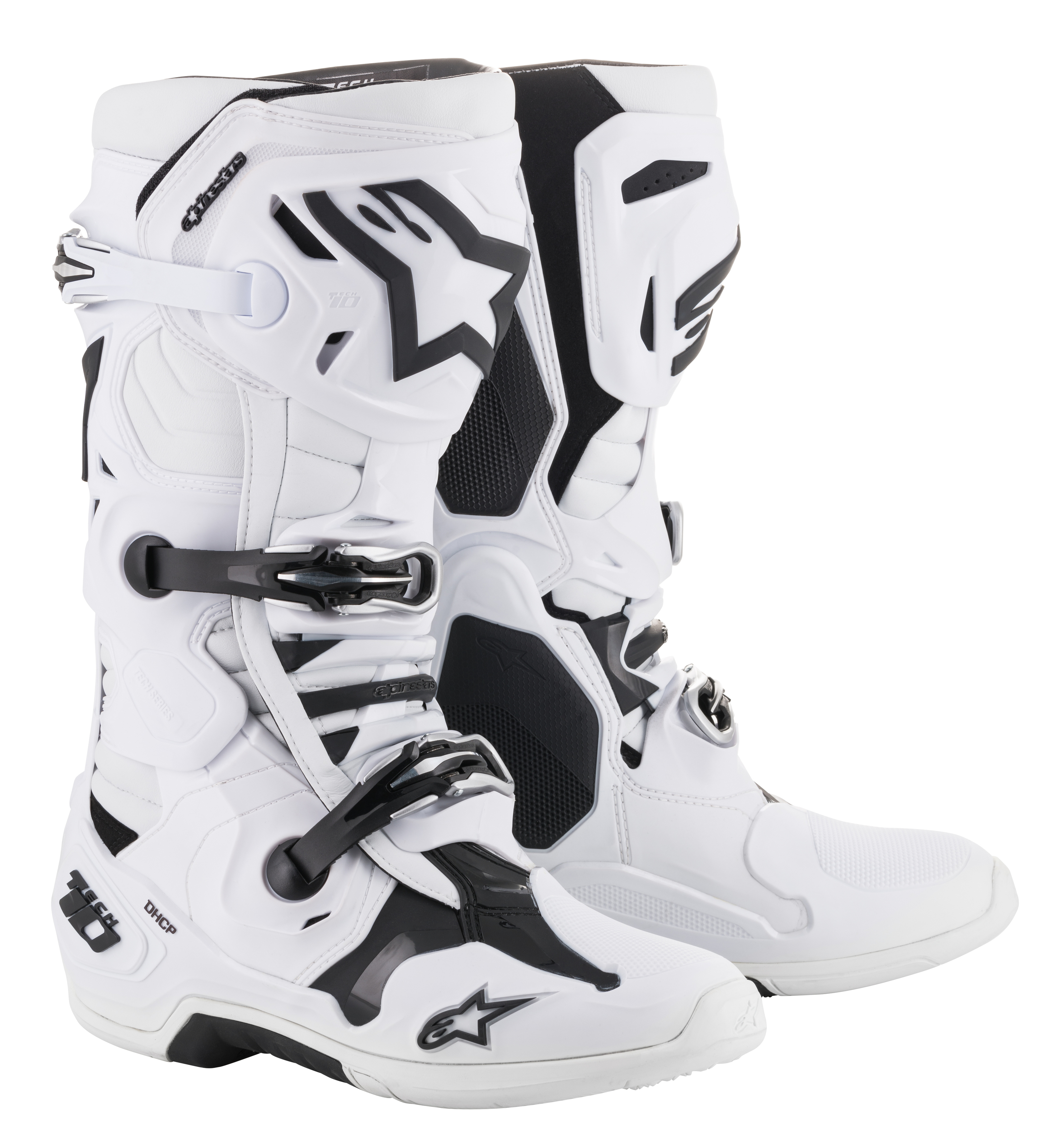 Tech 10 Boots White US 10 - Click Image to Close