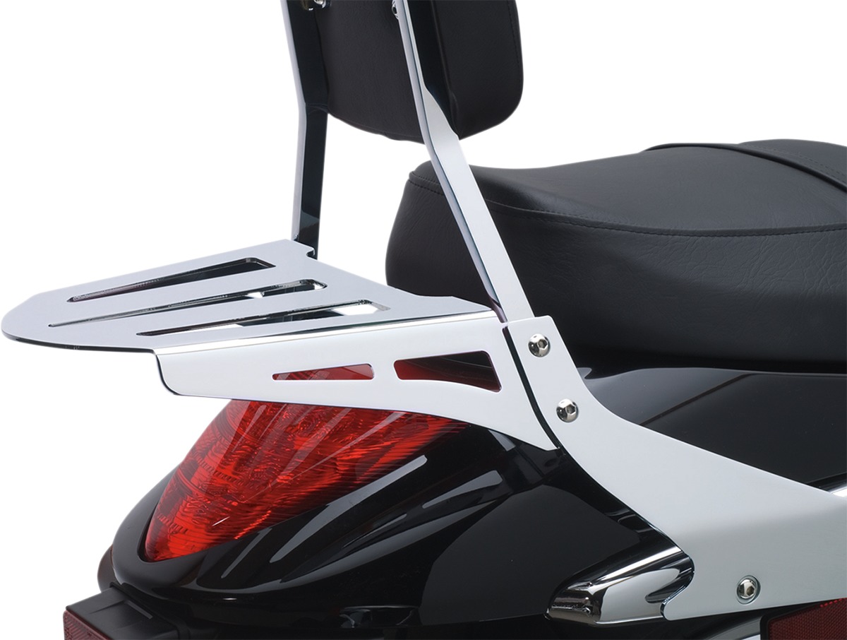 Sissy Bar Luggage Racks Formed - Sissy Bar Lugg Rack Warr 02-10 - Click Image to Close