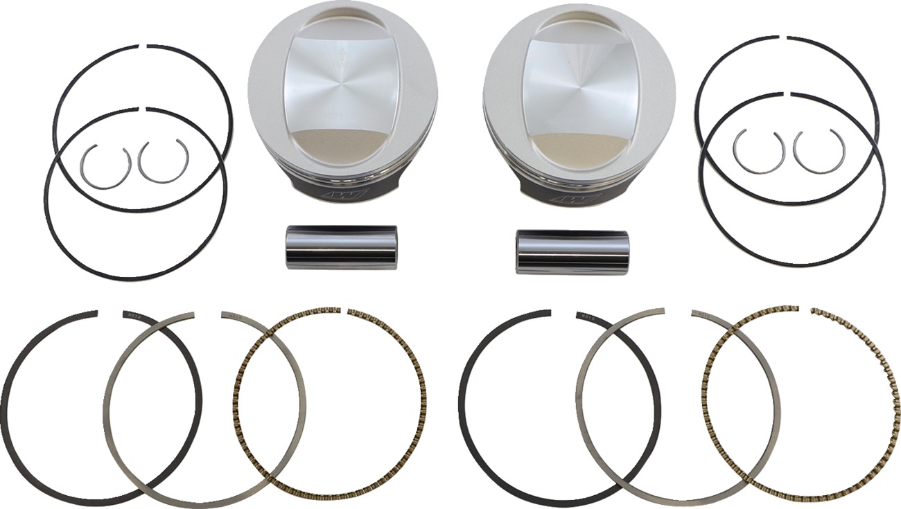 Wiseco Tracker Piston Kit Tc96-103Cid 10.5:1 Cr +.010 - Click Image to Close