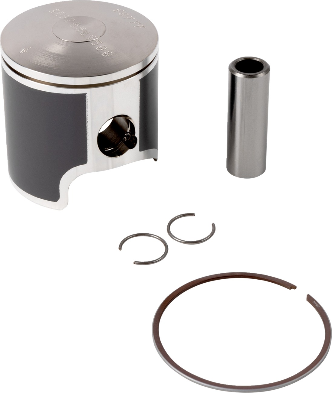 Racers Elite Piston Kit 45.00mm Bore (STD) - For 09-25 Gas Gas MC65 Husqvarna TC65 KTM 65 SX - Click Image to Close