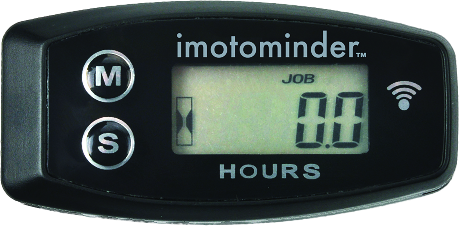 iMotominder Wireless Hour Meter - No wiring required - just peel & stick - Click Image to Close