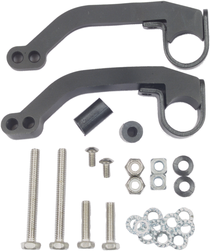 Star Series Handguard Mounting Kit - For ATV/MC Handlebars - Click Image to Close