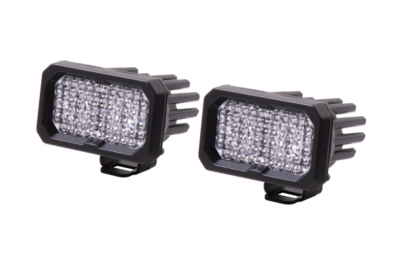 Stage Series 2 In LED Pod Pro - White Flood Standard ABL (Pair) - Click Image to Close