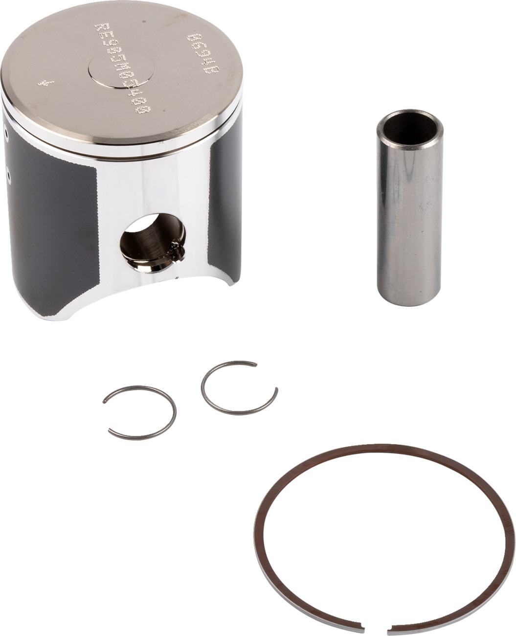 Racers Elite Piston Kit 54.00mm Bore (STD) - For 05-22 Yamaha YZ125 - Click Image to Close