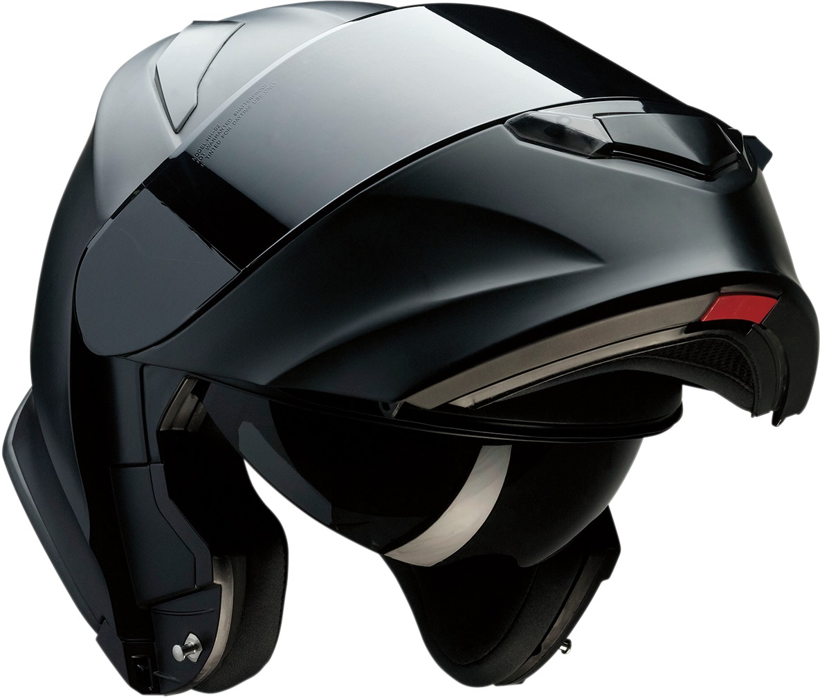 Solaris Solid Modular Street Helmet Matte Black 2X-Large - Click Image to Close