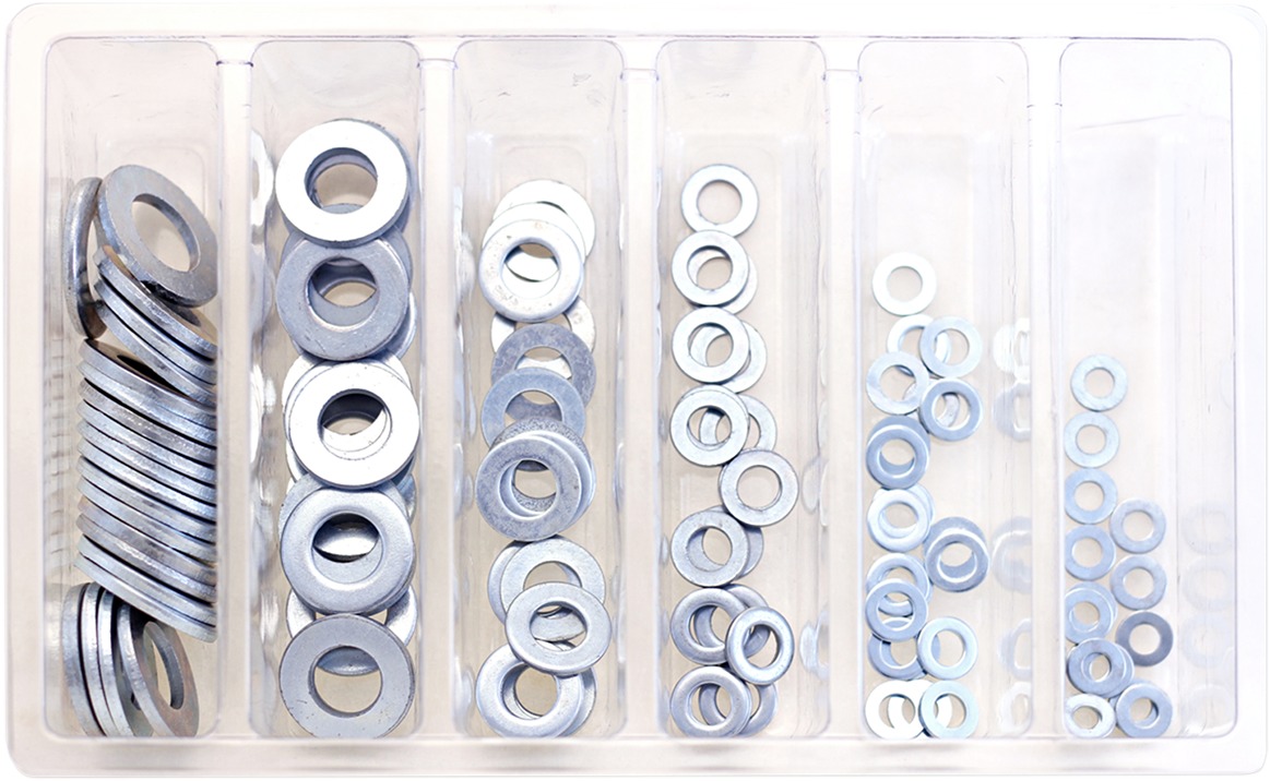 Washer Assortment Packs - Flat Washer Assortment - Click Image to Close