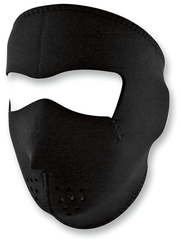 Full-Face Neoprene Mask - Face Mask Neoprene Black - Click Image to Close