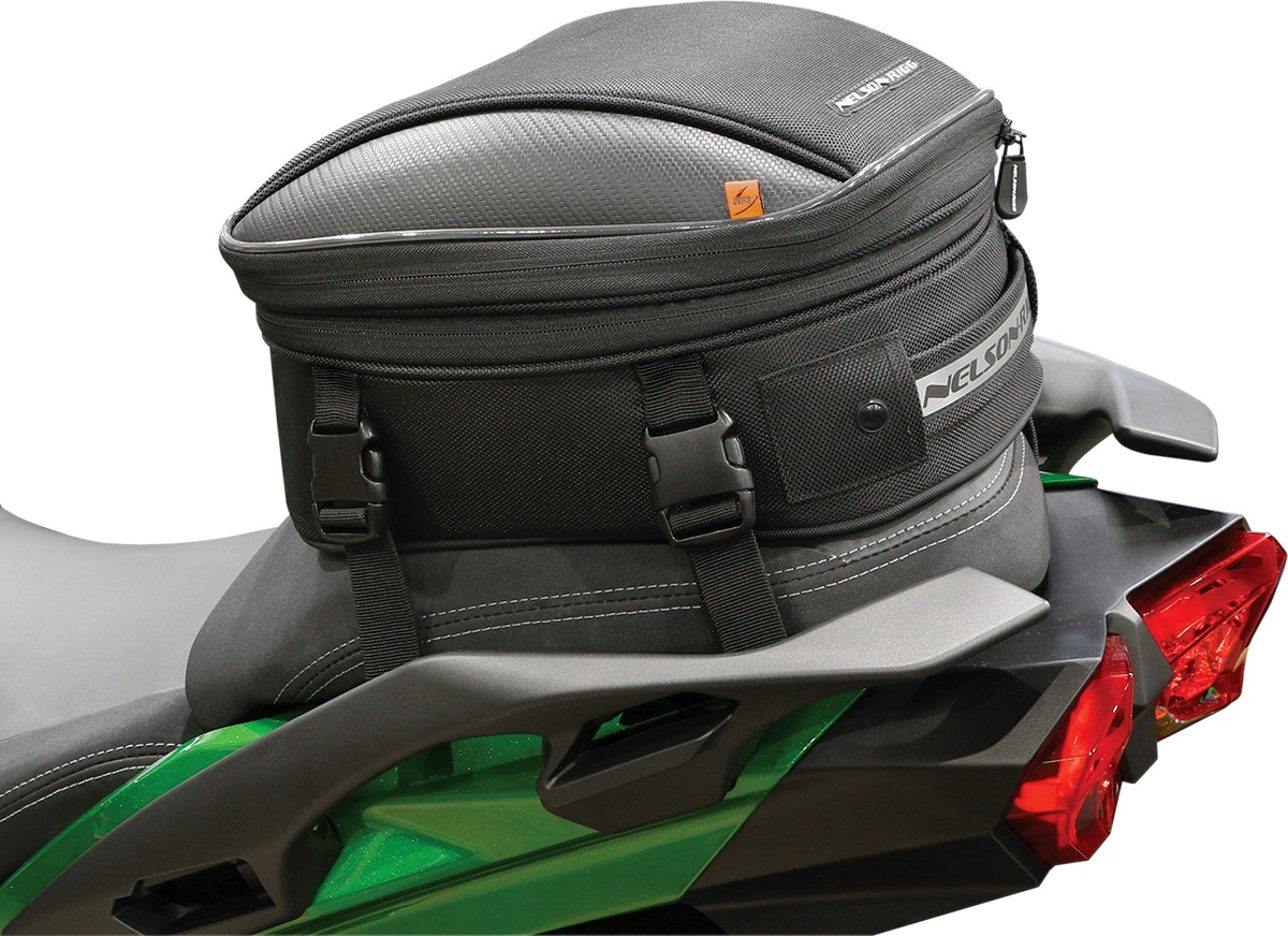 Nelson-Rigg CL-1060-R Commuter Lite Tail Bag - Black, Expandable, 11.71L - Click Image to Close