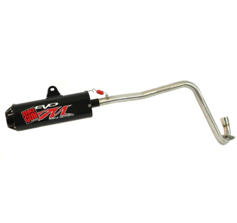 13-18 Honda CRF 110F Evo M Series Black Out Full System Exhaust - Click Image to Close