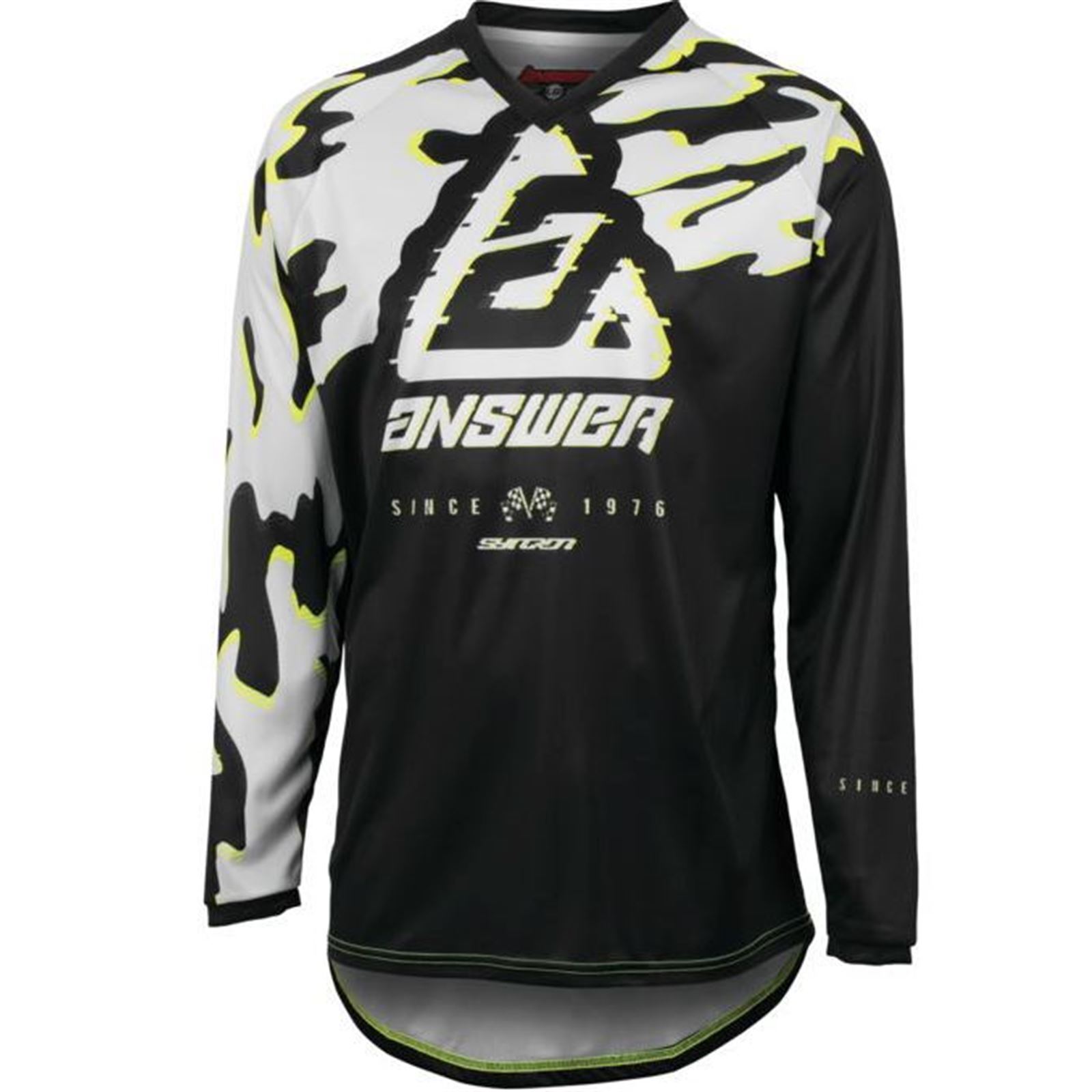 23.5 Syncron Meltdown Jersey Grey/Hyper Acid/Black Youth - XS - Click Image to Close