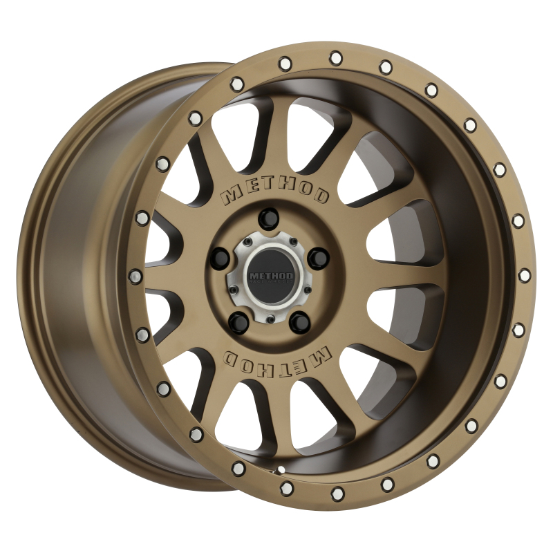 MR605 NV 20x10 -24mm Offset 5x5 71.5mm CB Method Bronze Wheel - Click Image to Close