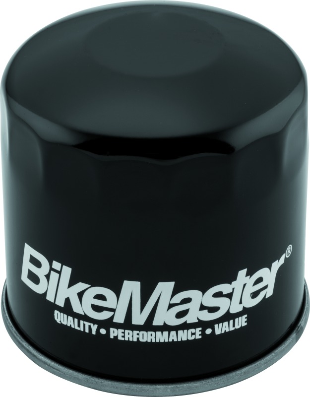 BikeMaster Honda BM-202 Oil Filter - Black - Click Image to Close