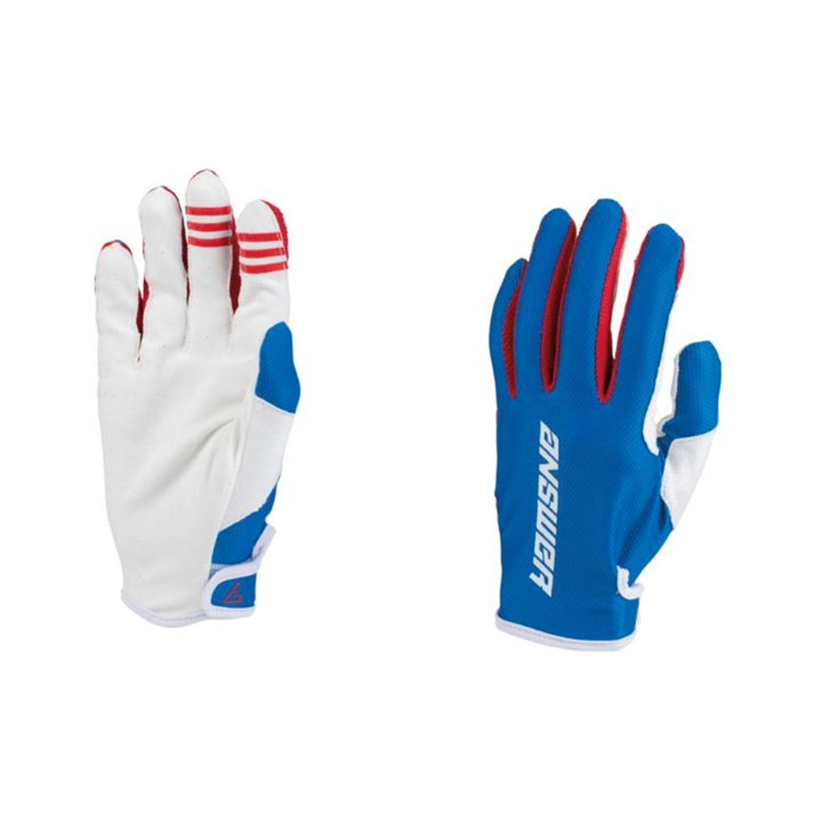 Answer 23 Ascent Glove Red/White/Blue Youth - XL - Click Image to Close