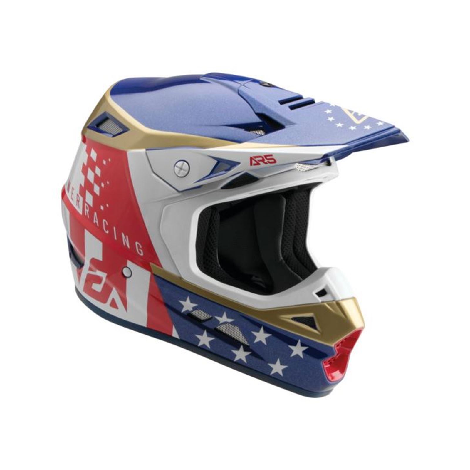 Answer AR5 Rally Helmet Mips Red/White - XS - Click Image to Close