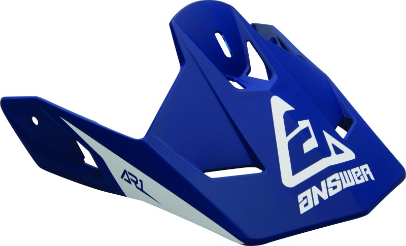 Answer AR1 Bold Visor - Reflux Blue/White - Click Image to Close