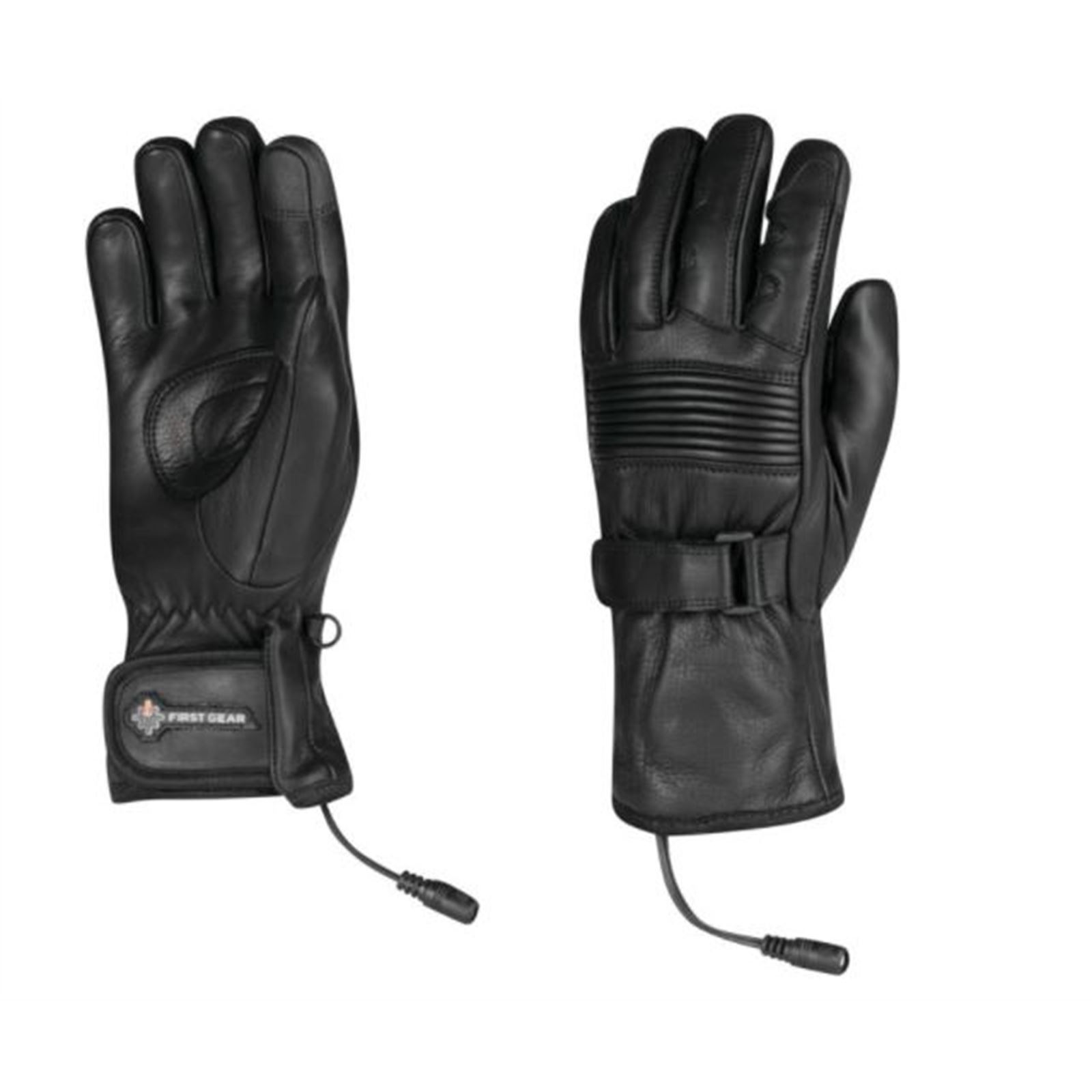 FIRSTGEAR Heated Rider iTouch Gloves - Large - Click Image to Close