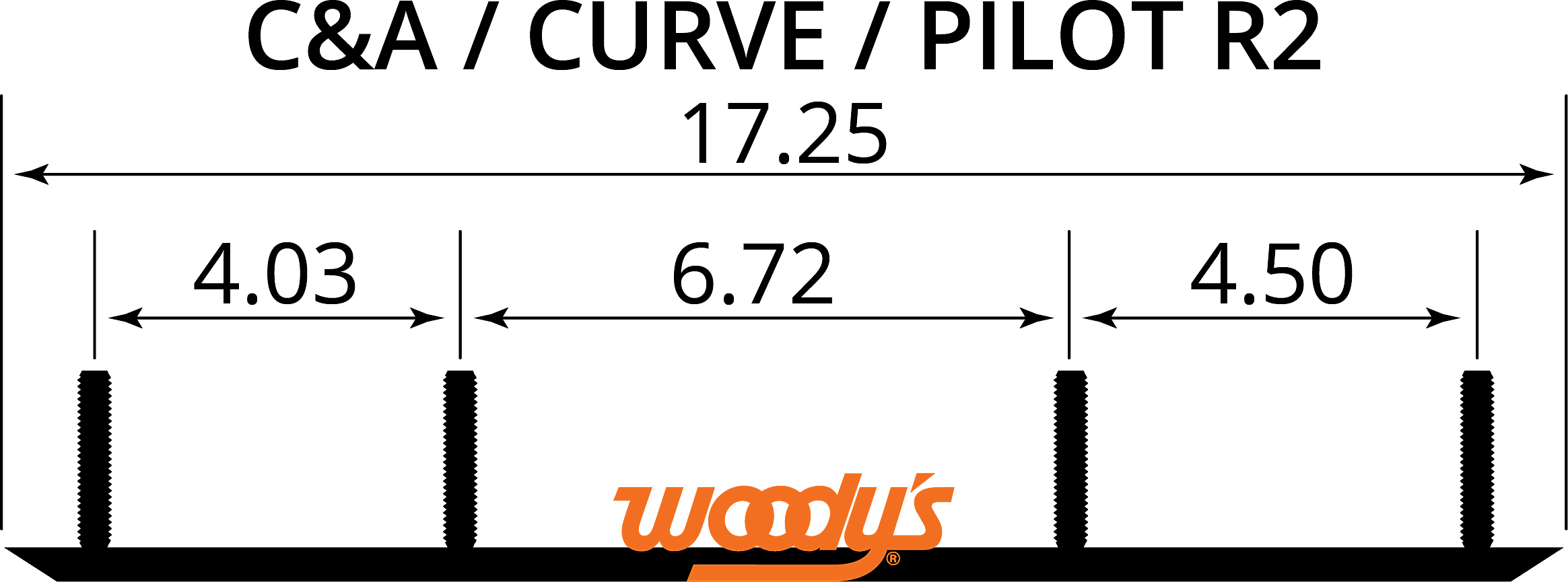 Universal/Factory Series Runners - 8" Competition Carbides - Click Image to Close