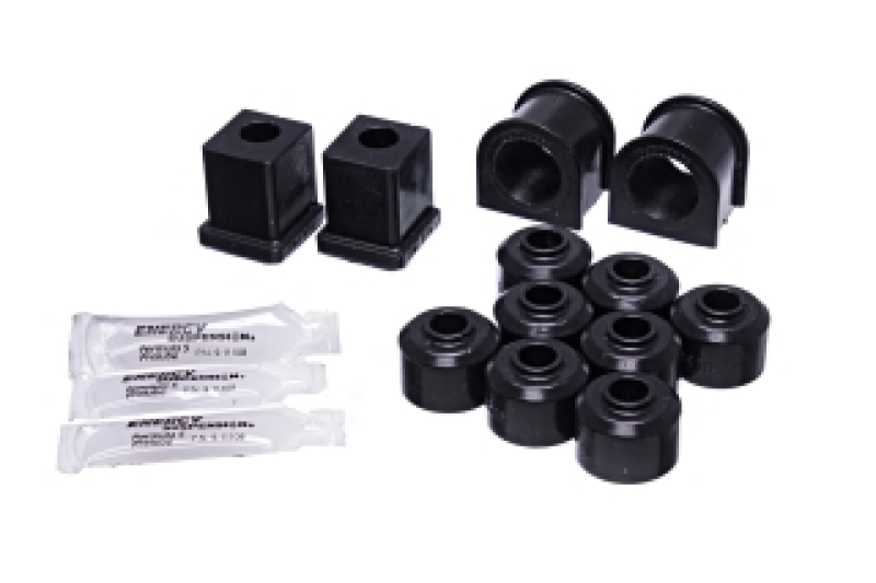 Polaris RZR 800/800S Front and Rear Sway Bar Bushings - w/ End Links - Black - Click Image to Close