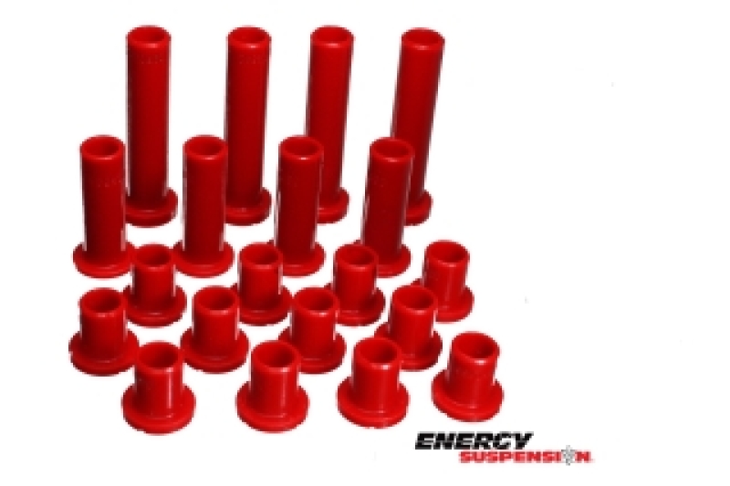 Rear A-Arm Bushings - Red - For Polaris RZR 800/800S - Click Image to Close