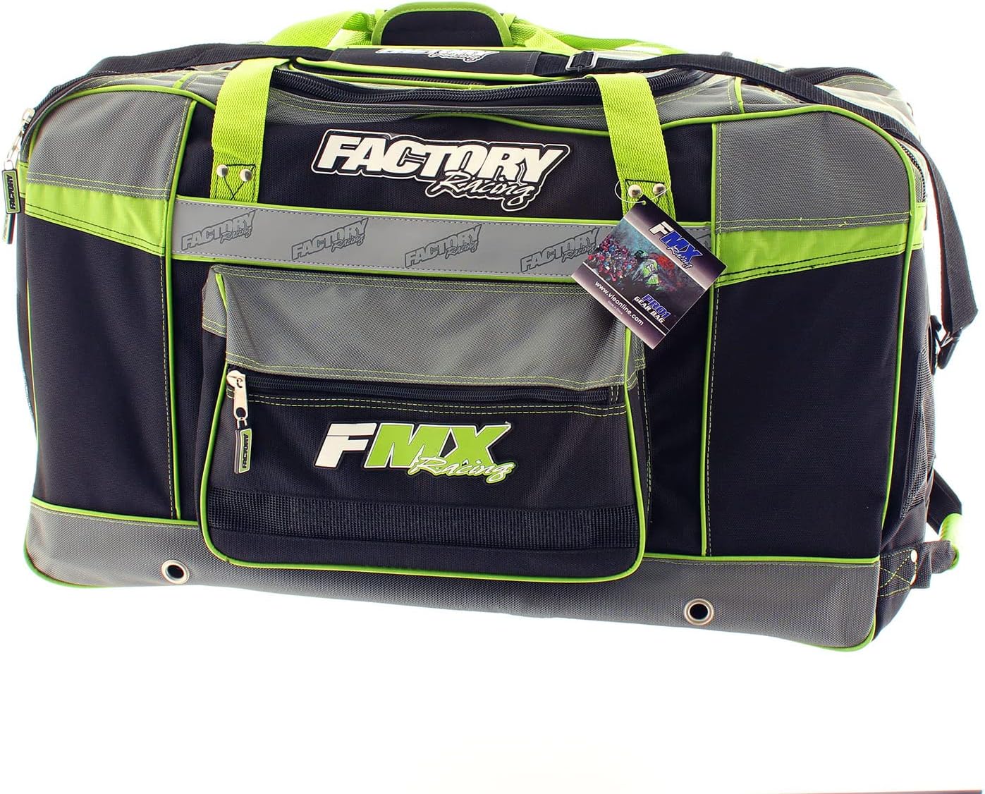 Factory FMX Motocross Gear Bag X-Large Green - Click Image to Close