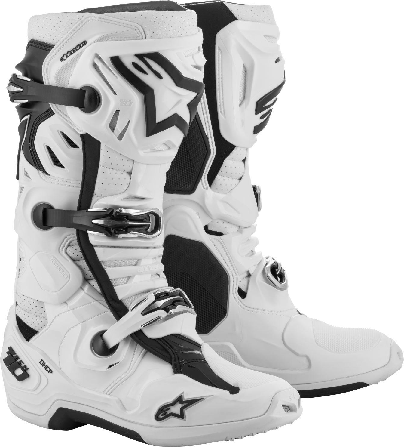 Tech 10 Supervented Boots White US 09 - Click Image to Close