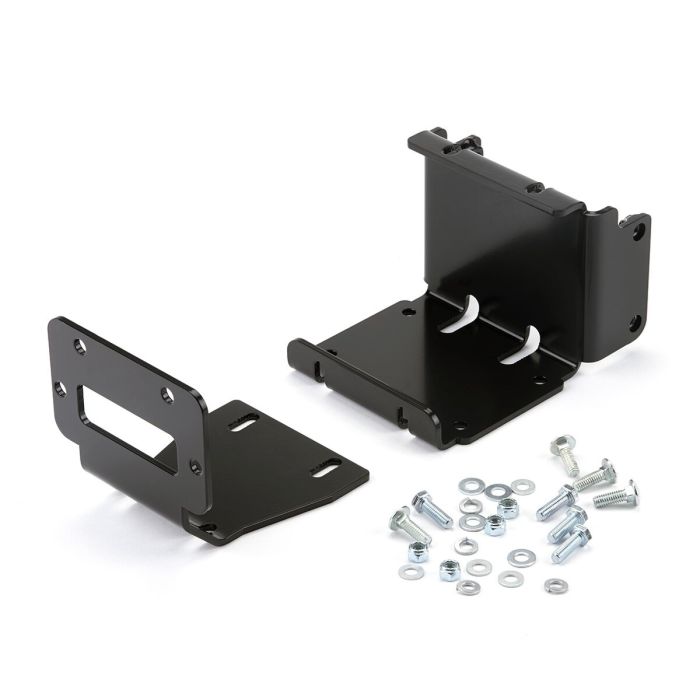 WARN Winch Mount Black For Polaris Sportsman - Click Image to Close