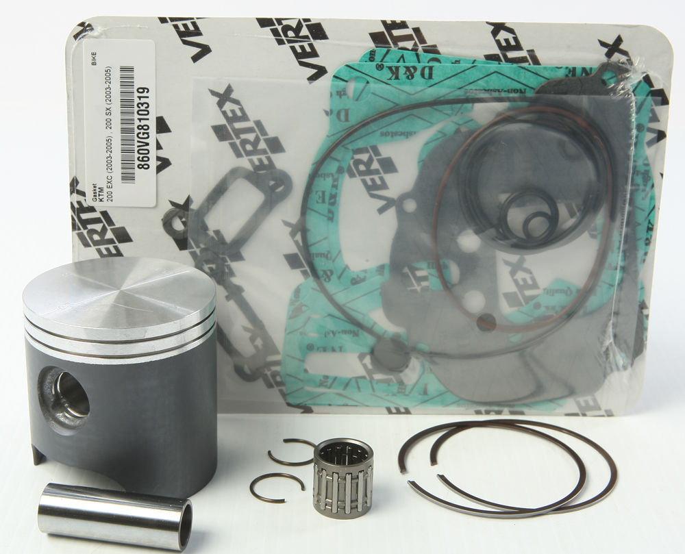 Vertex Cast Replica Top End Piston Kit - Click Image to Close