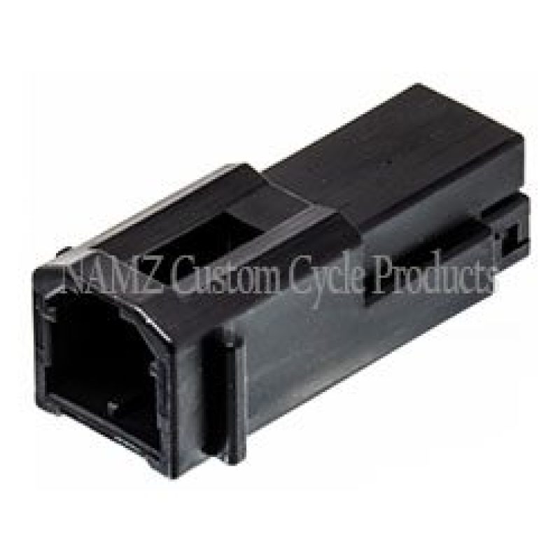 AMP Multilock 2-Position Male Wire Cap Housing (HD 73102-96BK) - Click Image to Close