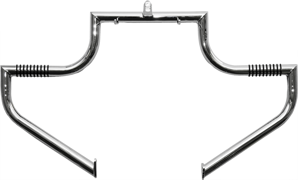 Linbar Engine Guards Chrome - For 06-17 Kawasaki VN900 Vulcan Classic - Click Image to Close