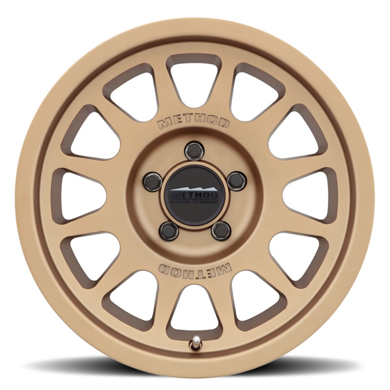 MR703 17x8.5 +25mm Offset 5x5 71.5mm CB Method Bronze Wheel - Click Image to Close