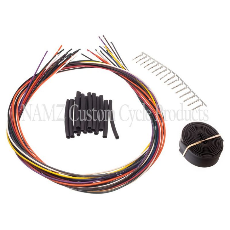 Handlebar Switch Wire Extensions 48in. (Cut & Solder Applications) - For 82-95 NON-Bagger Models - Click Image to Close