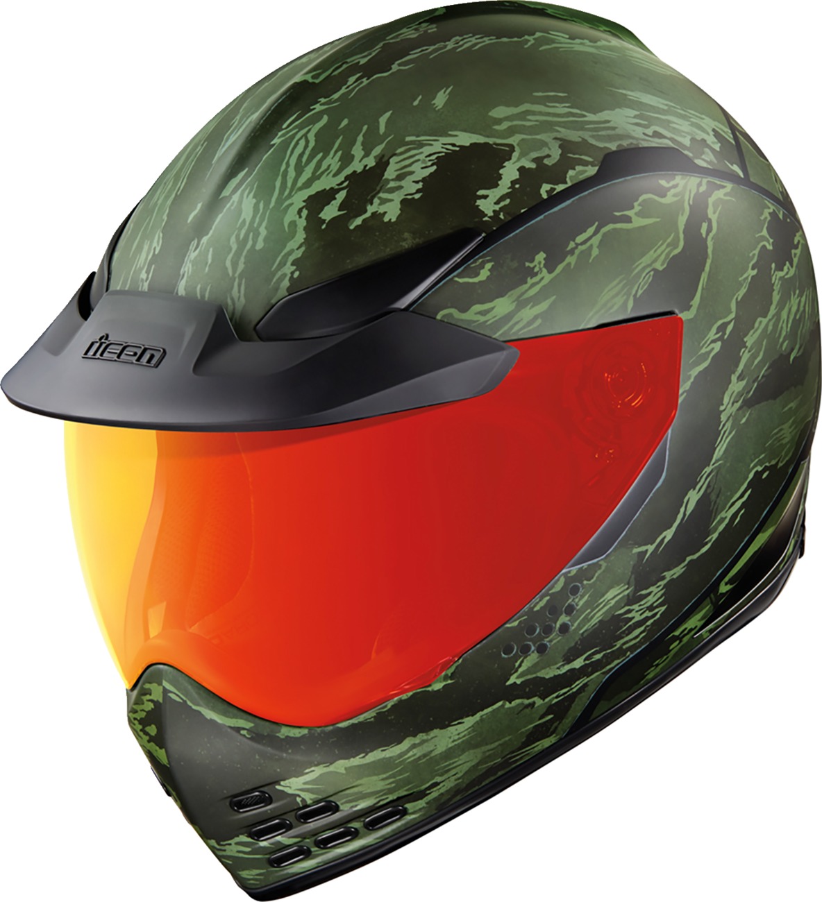 Domain Tiger's Blood Helmet Green XL - Click Image to Close