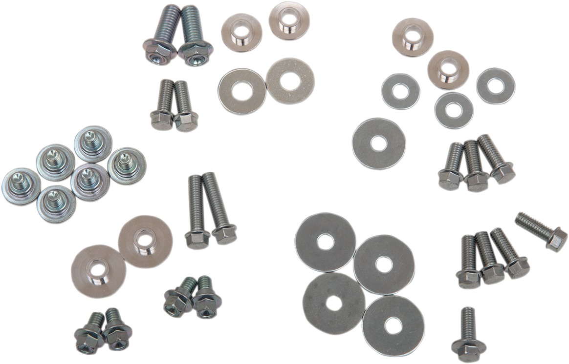 Full Plastic Fastener Kit - For 90-01 Honda CR500R - Click Image to Close