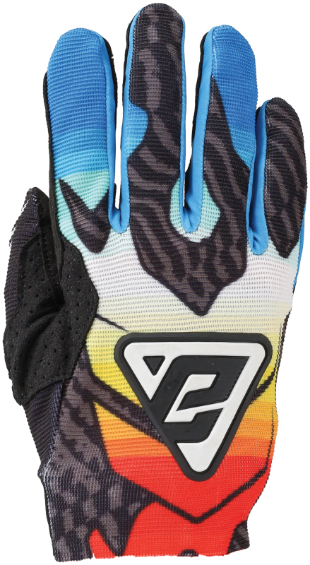 Answer 25 Aerlite Drip Gloves Black/White/Rainbow - XS - Ultra lightweight premium gloves - Click Image to Close