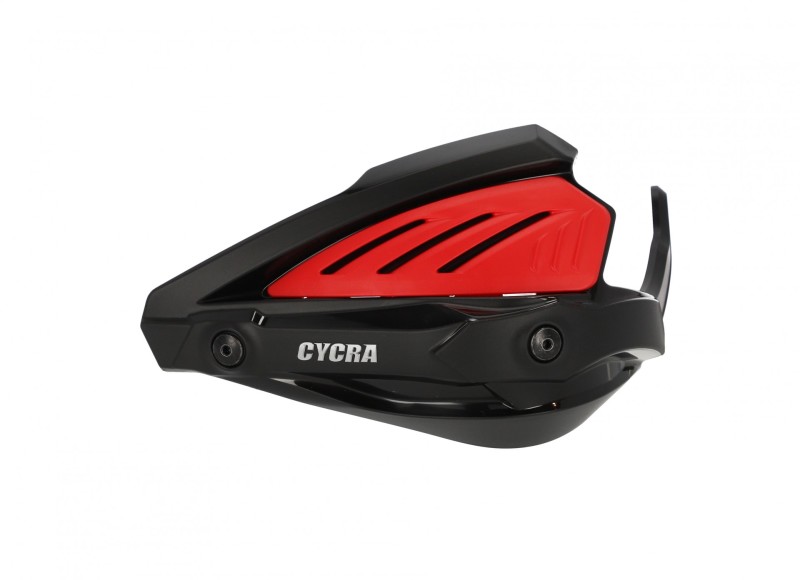 Cycra Voyager Dual Road Handguards Black/Red Fits 2019-2020 Africa Twin - Click Image to Close