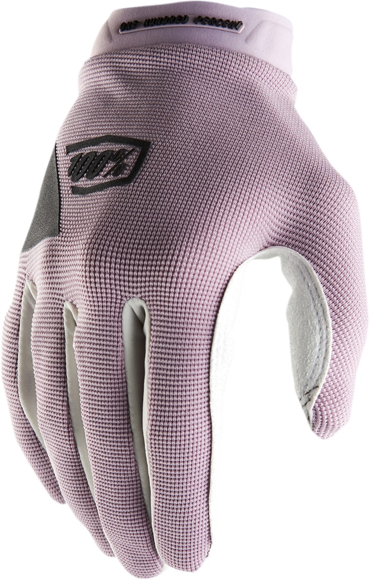 100% Women's Ridecamp Glove, Lavender, Size L - Click Image to Close