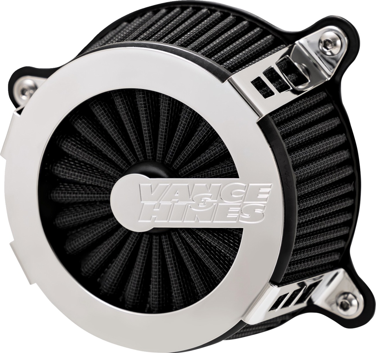 Vance & Hines HD Sportster 91-21 Cage Fighter Air Intake Chrome - Click Image to Close