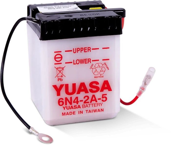 Conventional Batteries - 6N4-2A-5 Yuasa Battery - Click Image to Close