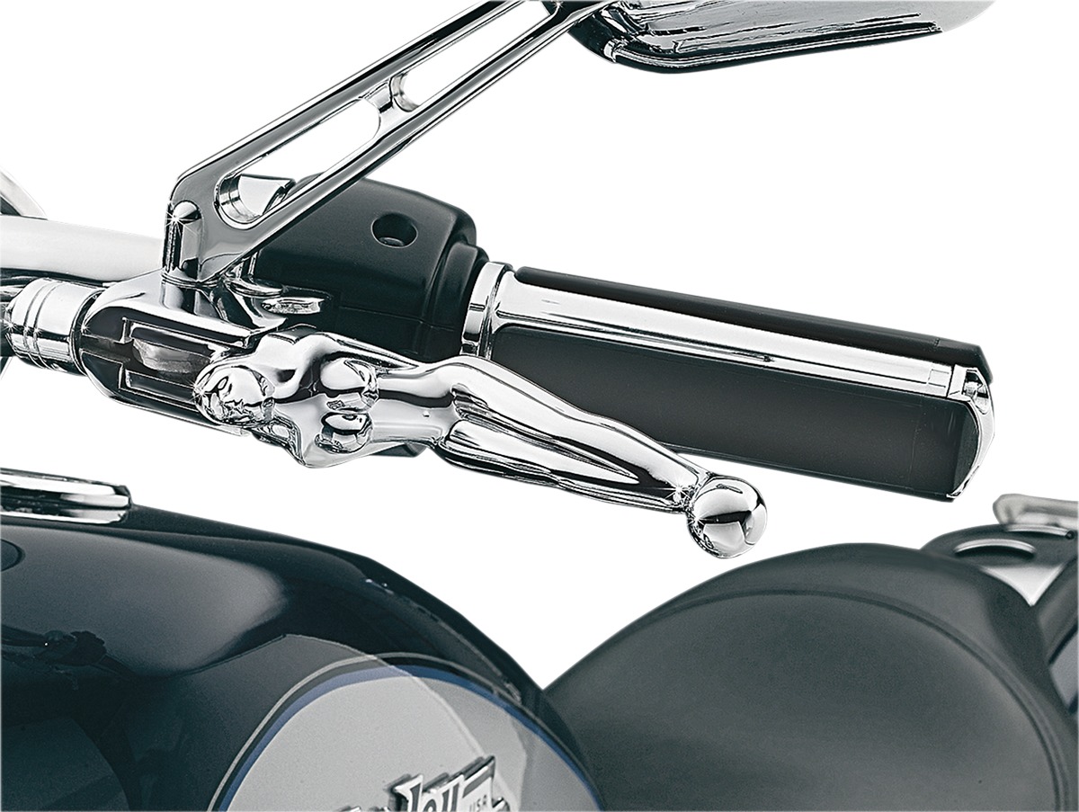 Silhouette Hydraulic Brake/Clutch Lever Set Chrome - Click Image to Close