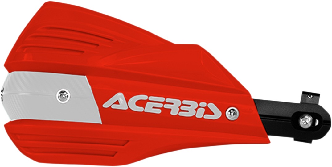 Acerbis X-Factor Handguard Red/White - Click Image to Close