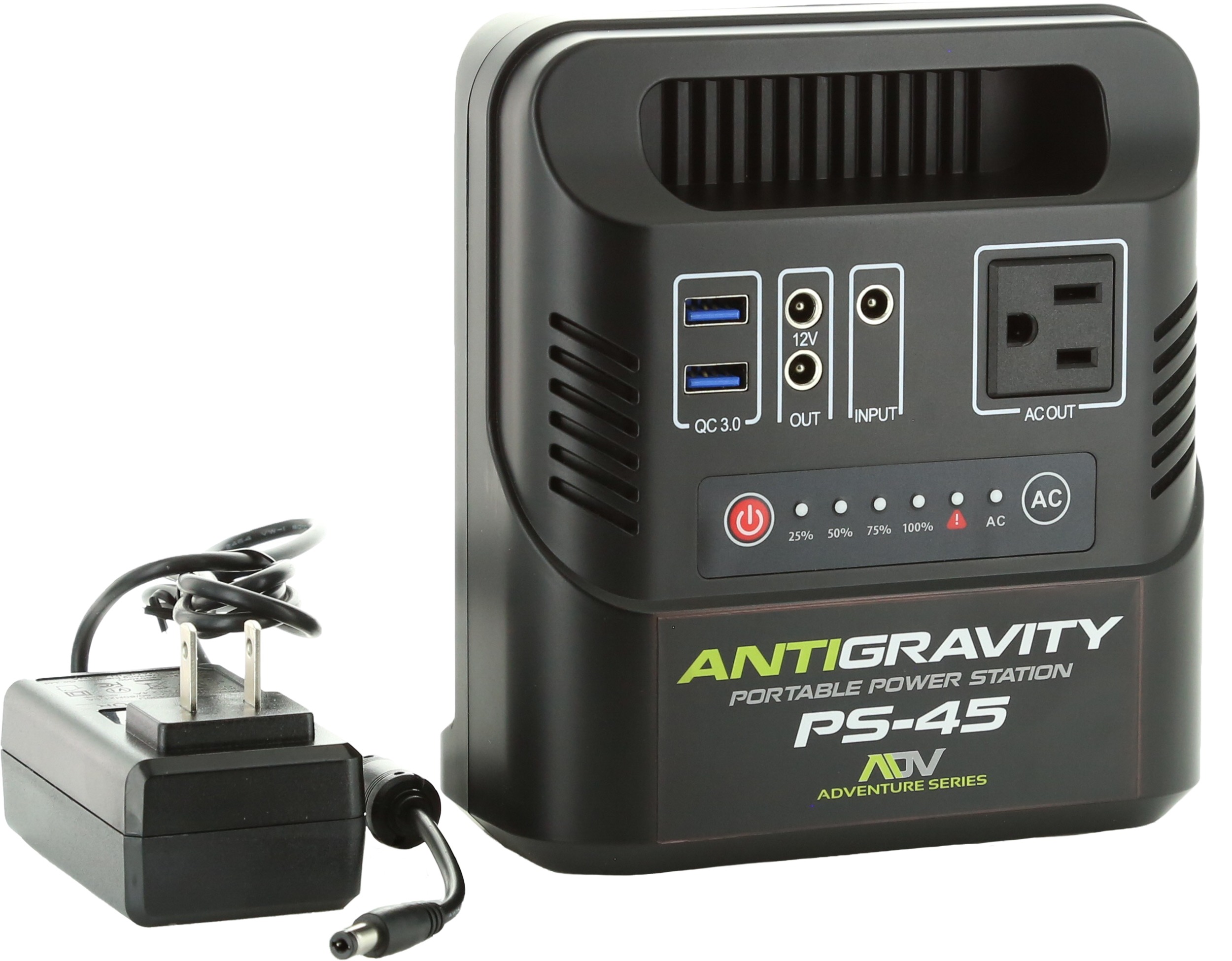 Portable Power Station - 110V, 100W (200W Peak) - 45000mAh 166W/Hr - Click Image to Close